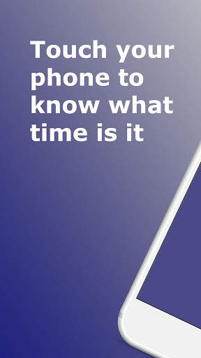 Speaking clock screenshot 1