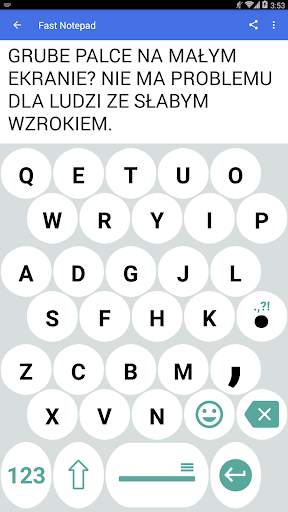 1C Big Keyboard screenshot 1
