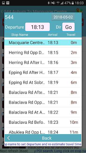Sydney Bus Realtime screenshot 4