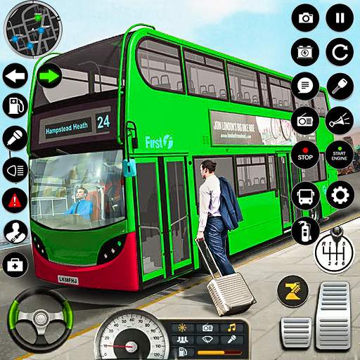 Bus Games: Coach Simulator 3D screenshot 1