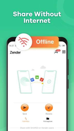 Zender: Share, File Transfer like Xender, Share it screenshot 5