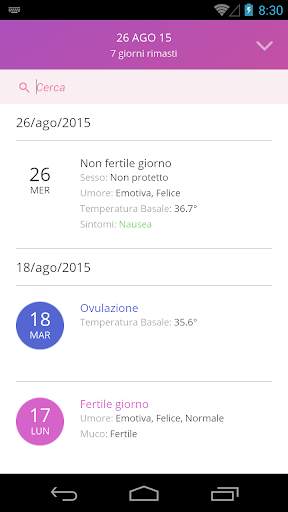 Ovu - Calendario Mestruale screenshot 5