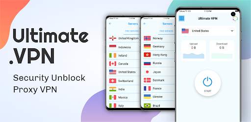 Ultimate VPN - Free VPN & Secure Fast Proxy Server screenshot 1
