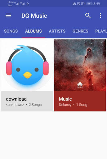 DG Music screenshot 1