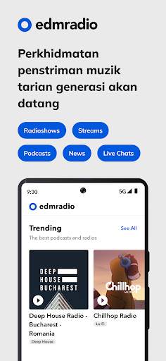 Edmradio - Dance Music Stream screenshot 1