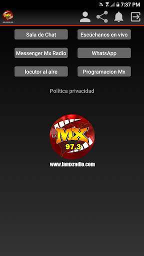 la mx radio 97.3 1 تصوير الشاشة