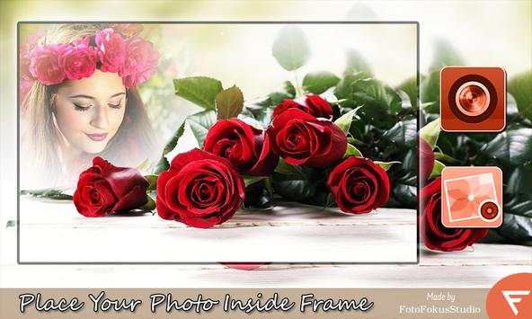 Romantic Rose Photo Frame screenshot 1