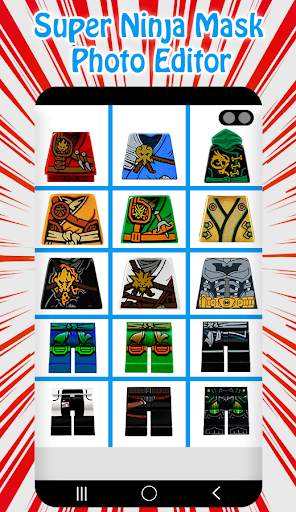 Super Ninja Mask Photo Editor screenshot 4