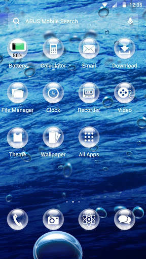 Gocce-APUS Launcher screenshot 2