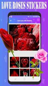 Love Roses Stickers For WhatsApp - Kiss GIF screenshot 3