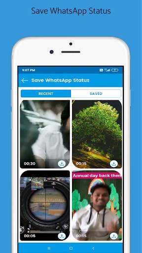 Mx Video Player & WhatsApp Status Saver 3 تصوير الشاشة
