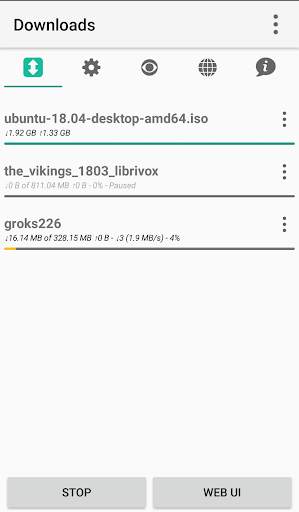 Transmission BTC - Torrent Downloader screenshot 1