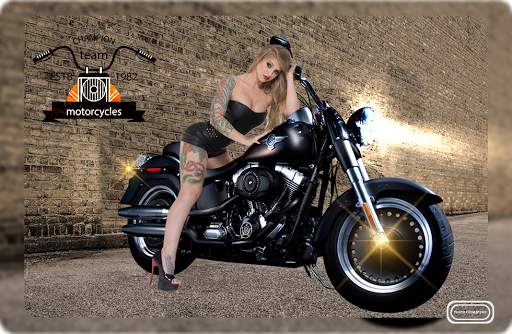 bike photo frame screenshot 3