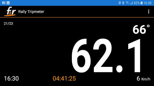 F2R Rally Tripmeter screenshot 2