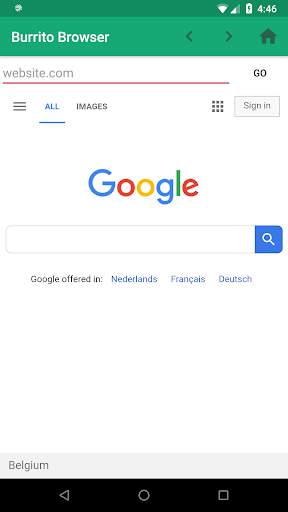 Buritto Browser app screenshot 3