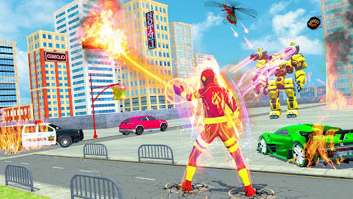 Fire Hero Robot Game screenshot 2