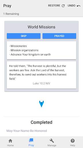 Pray Through Prayer List App screenshot 3