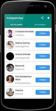 Top Social Followers & Top Social Hashtags screenshot 1