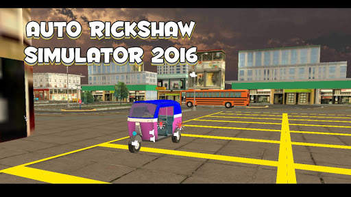 Auto Rickshaw Simulator 2016 screenshot 1
