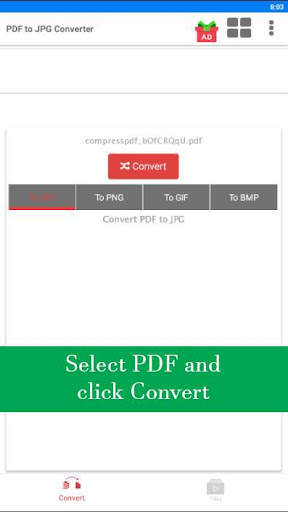 PDF to JPG Converter - JPG to  screenshot 1