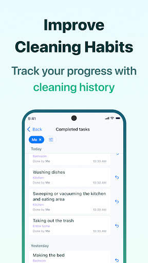 House Chores Cleaning Schedule screenshot 6