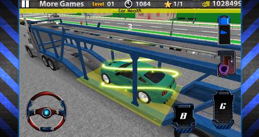 Car Transporter Truck Drive 3D screenshot 9