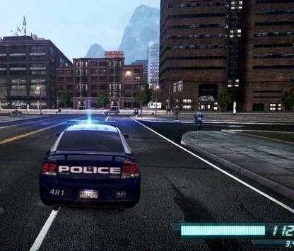 Police car chase game screenshot 1