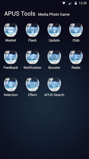 Bottle-APUS Launcher theme screenshot 3
