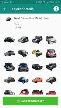 Classic Mini WA Sticker screenshot 2
