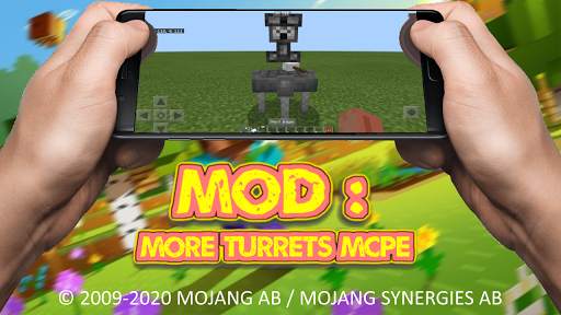 Mod : More Turrets MCPE screenshot 2