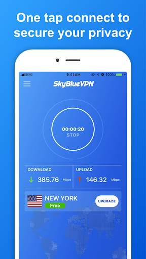 SkyBlueVPN: Free VPN Proxy Server & Secure Service screenshot 3