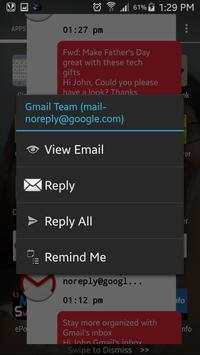 Notification: Gmail Popup Lite screenshot 3