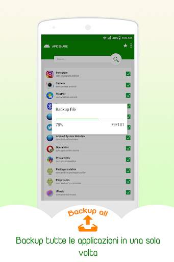 Apk Extractor & Apk Condividi Pro screenshot 8