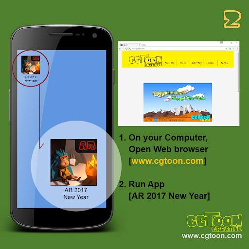 AR Card New Year 2017 screenshot 3