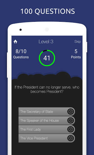 US Civics Quiz: Citizenship Naturalization Test скриншот 3