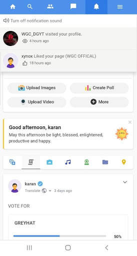 GAMERS HIDEOUT - SOCIAL NETWORK FOR GAMERS screenshot 2