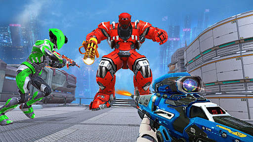 Fps Counter Terrorist Grand Robot Shooting Game screenshot 3