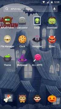 HALLOWEEN-APUS Launcher theme screenshot 2