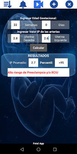 Fetal App 4 تصوير الشاشة