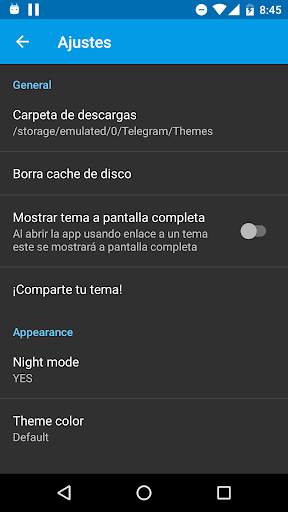 Temas para Telegram screenshot 5