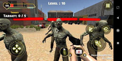 Zombies Hunter Warfare Shooting screenshot 1