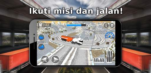 Truck simulator screenshot 1