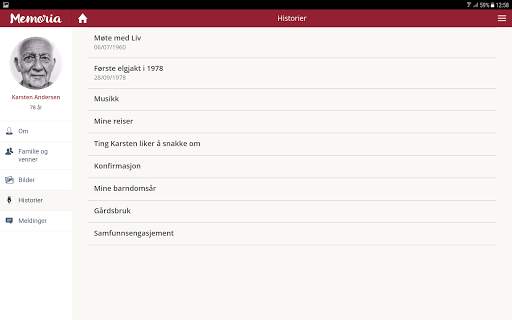 Memoria display app screenshot 11