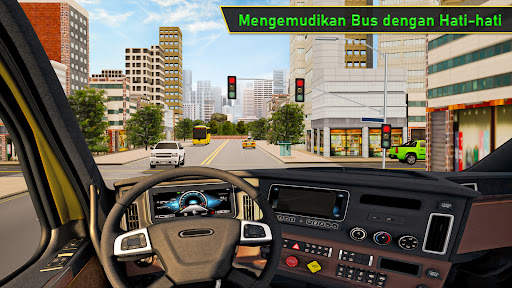 Parkir Bus Sekolah 3d-Bus Game screenshot 3