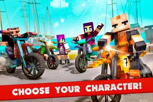 Crafting Motocross Bike Racer screenshot 4