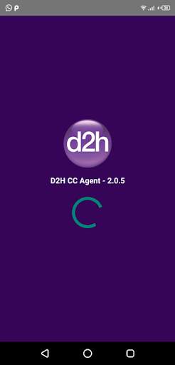 d2h CC agent screenshot 1