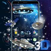 Space Galaxy 3D Parallax Launcher Theme👽 1.1.0