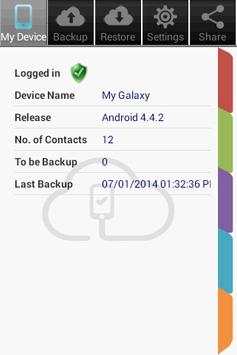 My Contacts Lite screenshot 1