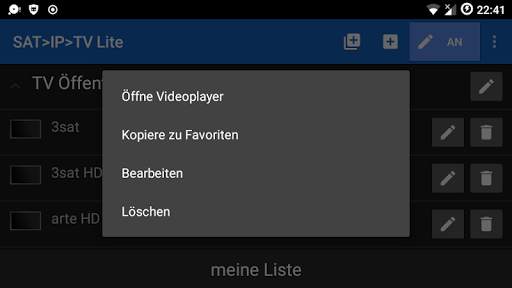 SAT>IP>Mobile Lite screenshot 3
