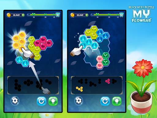 Block Hexa Puzzle: My Flower screenshot 9